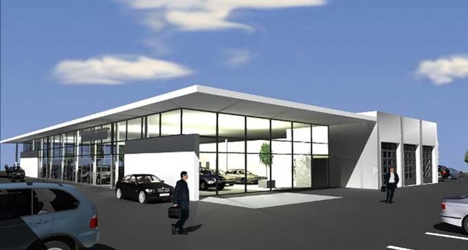 Bmw Overdreef Gmbh Am Nordhafen Duisburg archiNetwork - Autohaus Overdreef, Duisburg